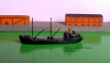 Freighter "Kleiner Frachterdampfer" / "Kleiner Tanker" black (1 p.) GER 1936 Wiking